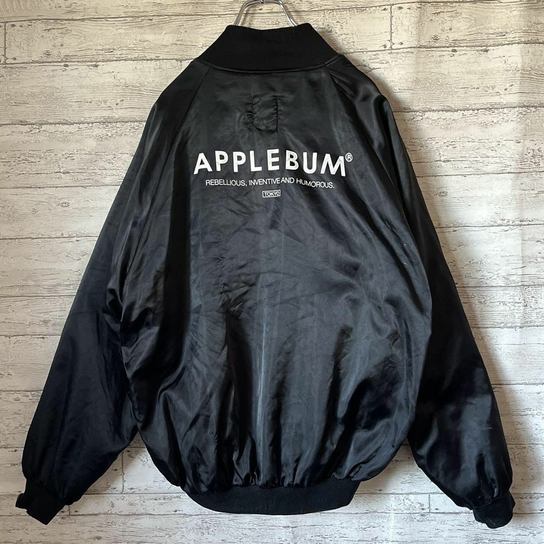 APPLEBUM®️ TOKYO JAPAN ナイロンジャケット 黒 Lサイズ