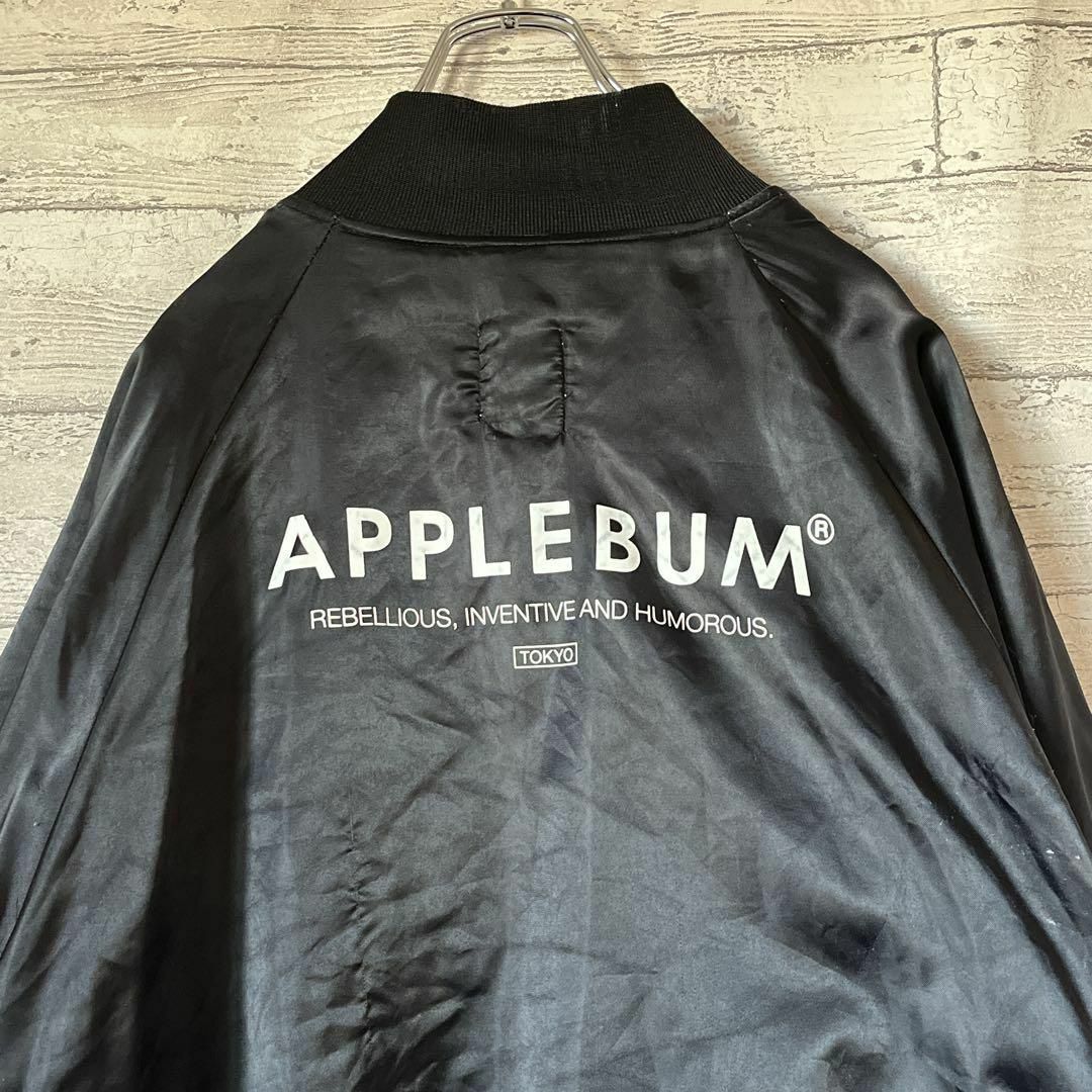 APPLEBUM®️ TOKYO JAPAN ナイロンジャケット 黒 Lサイズ