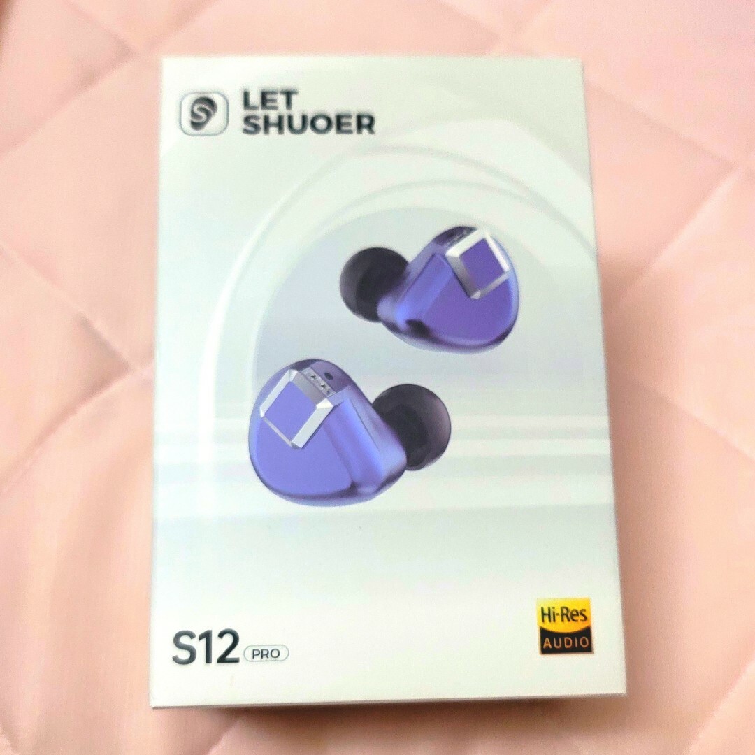 LETSHUOER S12 Pro 中華イヤホン IEM ハイレゾ対応 有線