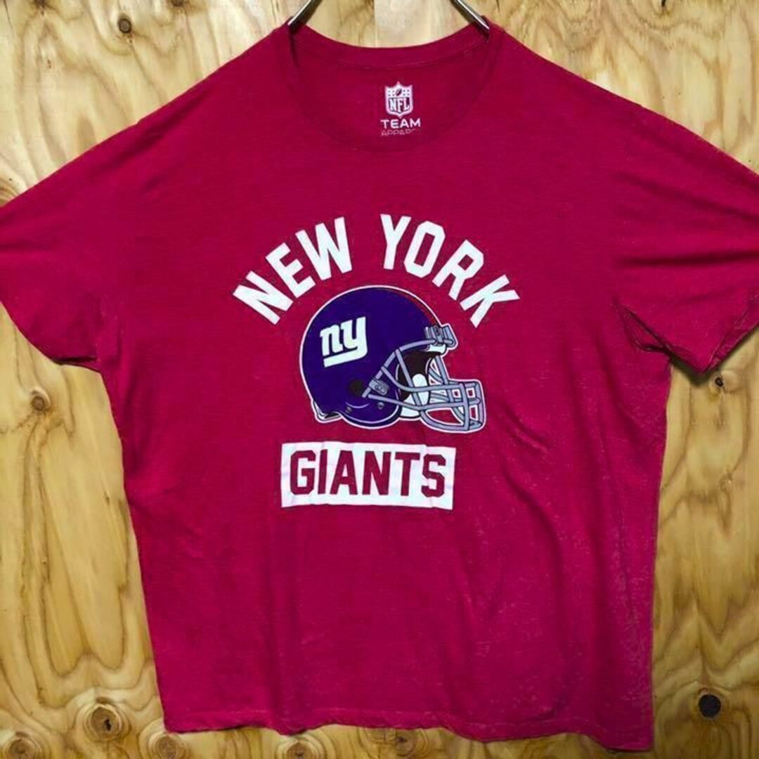 NFL アメフト レッド ニューヨーク USA 90s 半袖 Tシャツ 赤