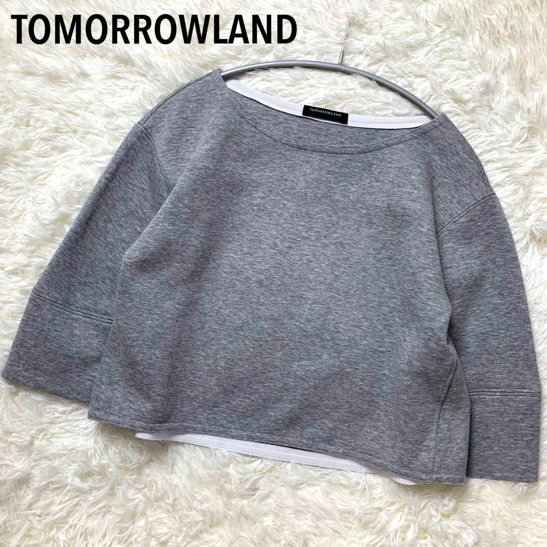 TOMORROWLANDプルオーバースウェット38グレートレーナー美品