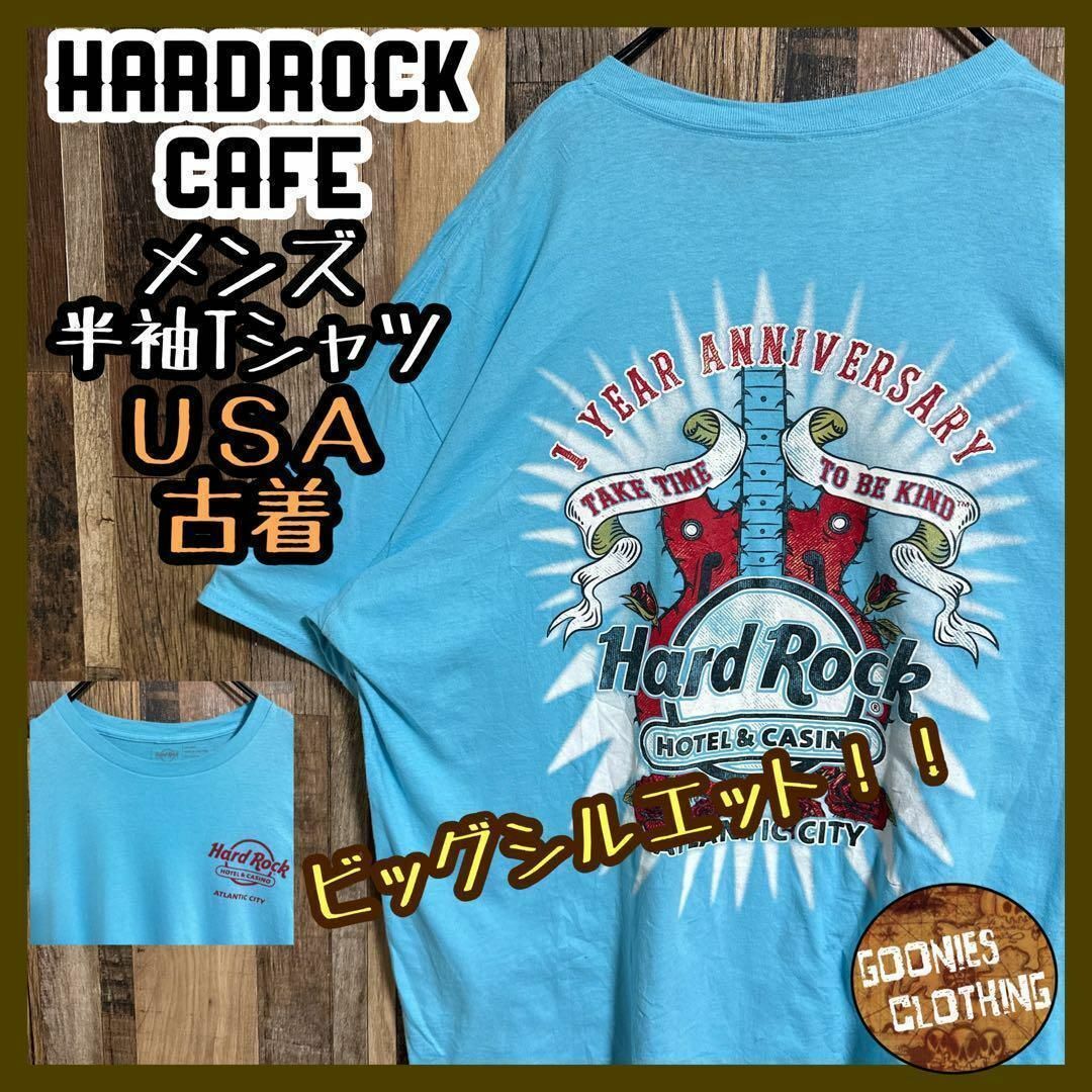 ハードロックカフェ ホテル カジノ Tシャツ バックプリント 半袖 USA