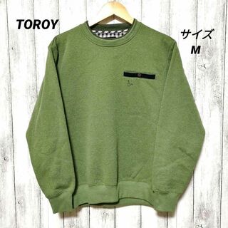 TOROY - Troy Bros ポロシャツ 長袖 白 Lサイズの通販｜ラクマ