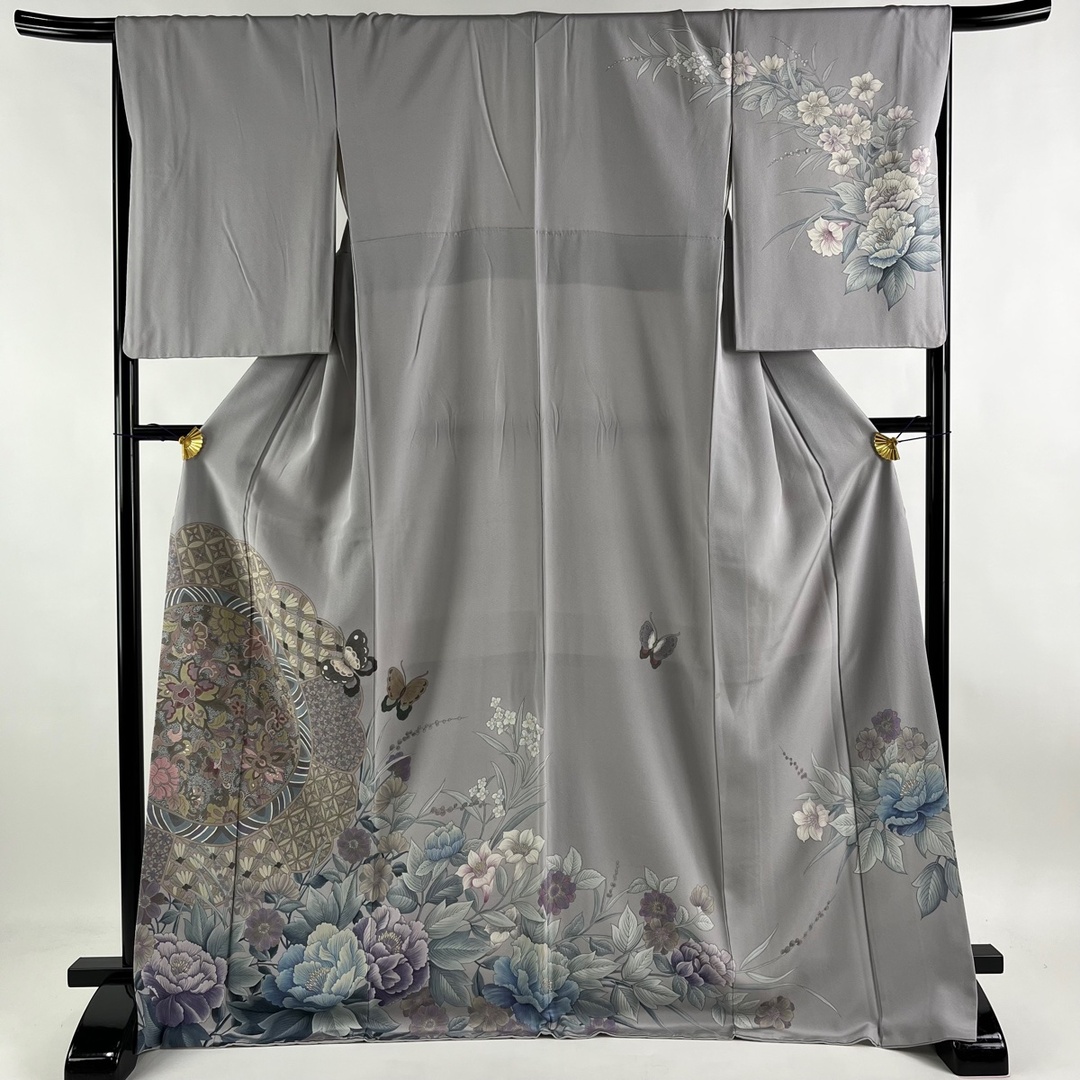 訪問着 身丈172cm 裄丈66.5cm 正絹 美品 秀品 【中古】 | フリマアプリ ラクマ