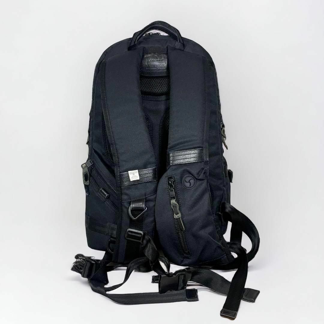 【美品】AS2OV アッソブ DAYPACK バッグパック ブラック 5