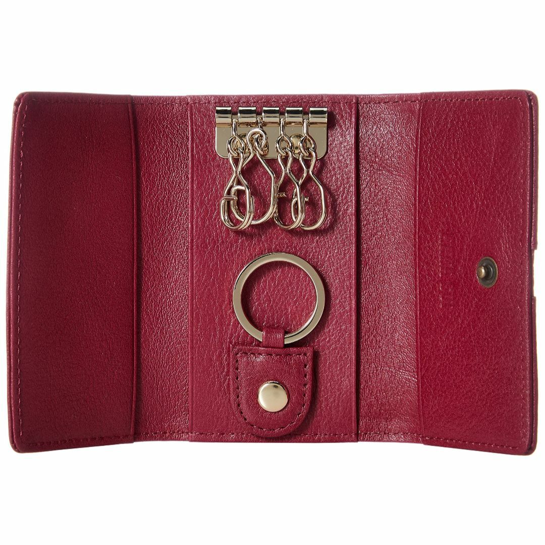 【色: ワイン】ANNA SUI アナスイ ヴィンテージローズ キーケース レデ 2
