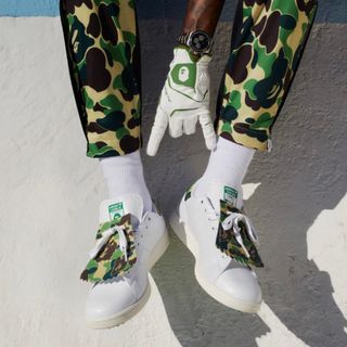 A BATHING APE - 新品未使用 BAPE × adidas ゴルフ 24cm