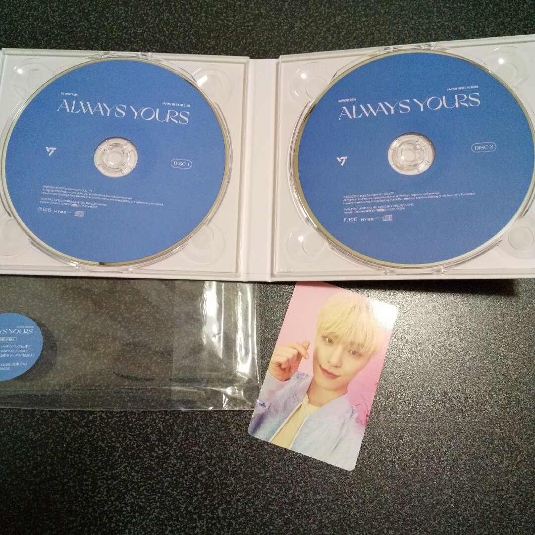 SEVENTEEN(セブンティーン)の【パフォチトレカ付】セブチ アルバム「ALWAYS YOURS」「FML」ディノ エンタメ/ホビーのDVD/ブルーレイ(アイドル)の商品写真