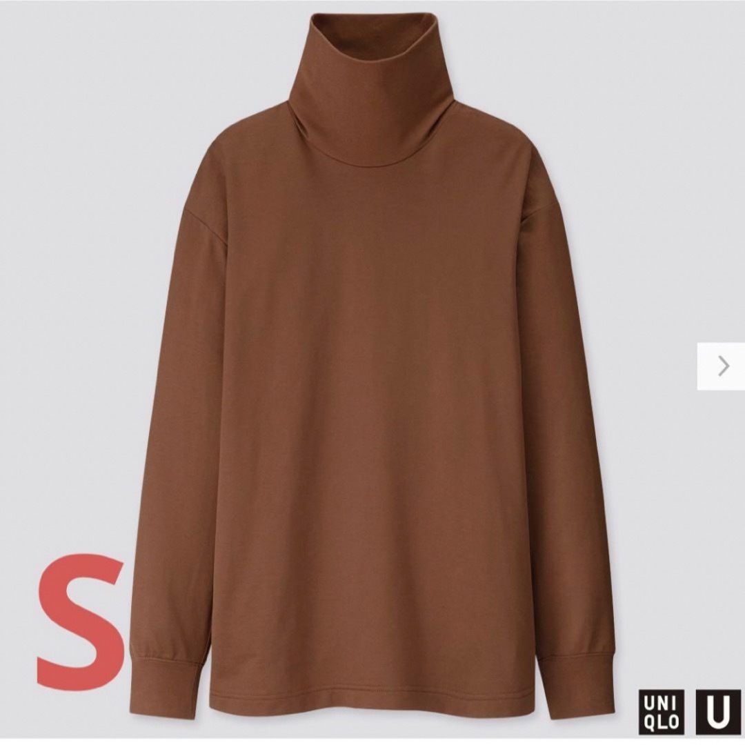 UNIQLO(ユニクロ)の新品タグ付　Uniqlo U  タートルネックT  長袖  メンズS　ユニクロ メンズのトップス(Tシャツ/カットソー(七分/長袖))の商品写真