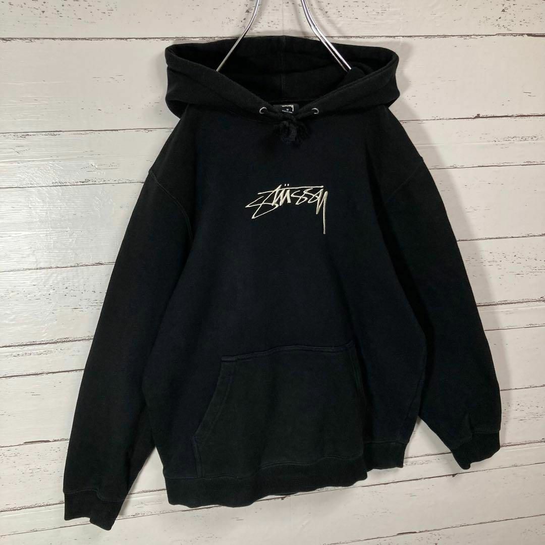 STUSSY - 【超人気モデル】ステューシー☆センター刺繍ロゴ入り