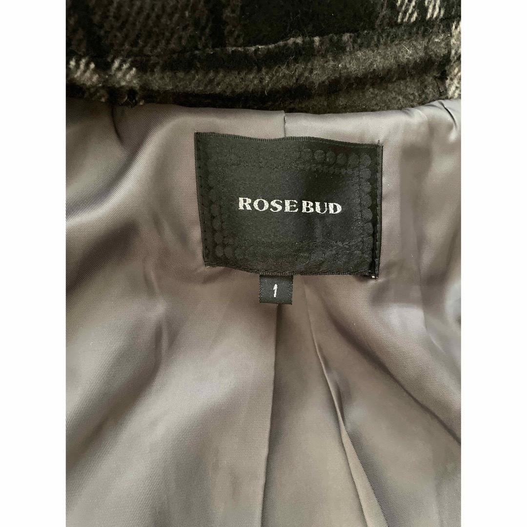 ROSE BUD(ローズバッド)のROSE BUD  ローズバッド　コート レディースのジャケット/アウター(ピーコート)の商品写真