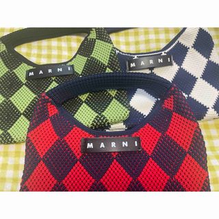 マルニ(Marni)の※必ずコメントお願いします※各色あります※マルニ　ウールニット　バッグ(ハンドバッグ)