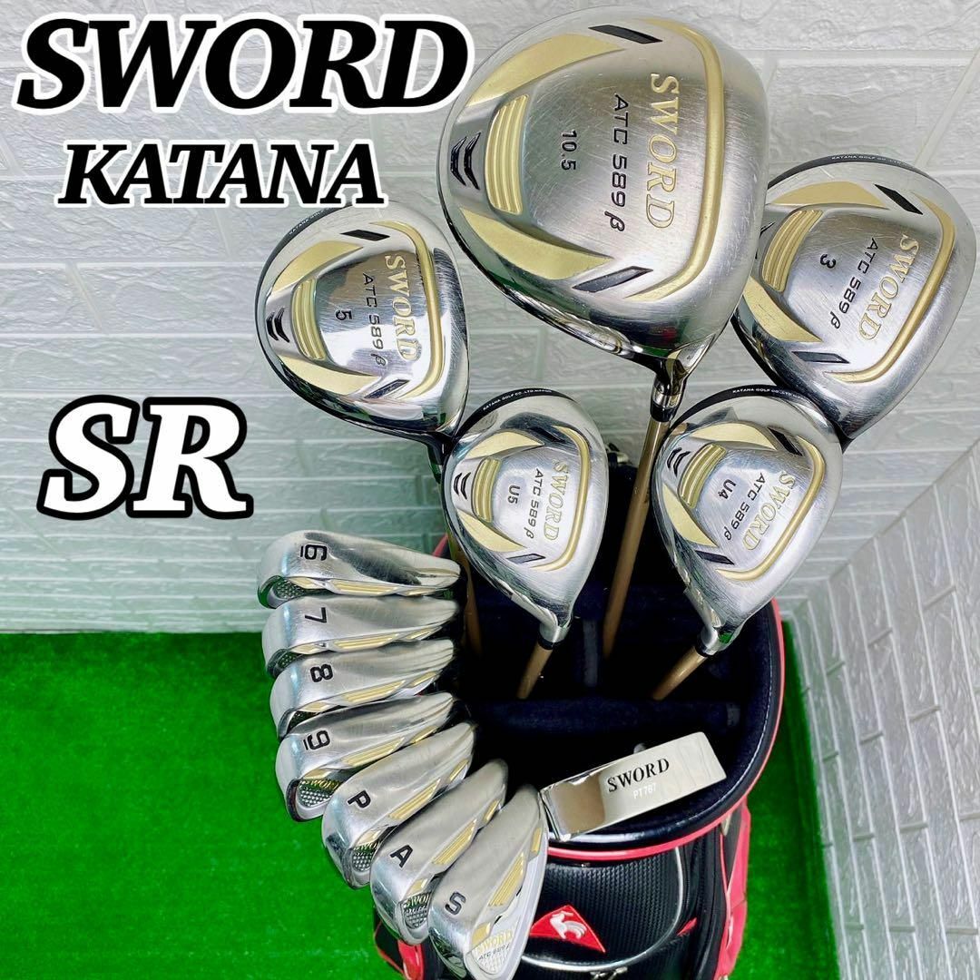 高級 KATANA VOLTIO G SERIES UT アイアン 8本セット-