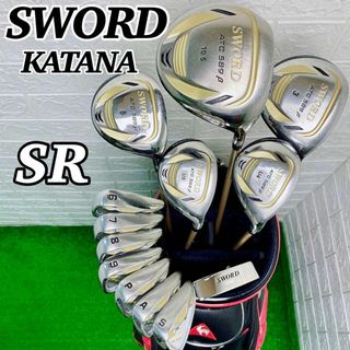 高級ブランド】カタナゴルフ SWORD ATC589 メンズ 13本フルセット-