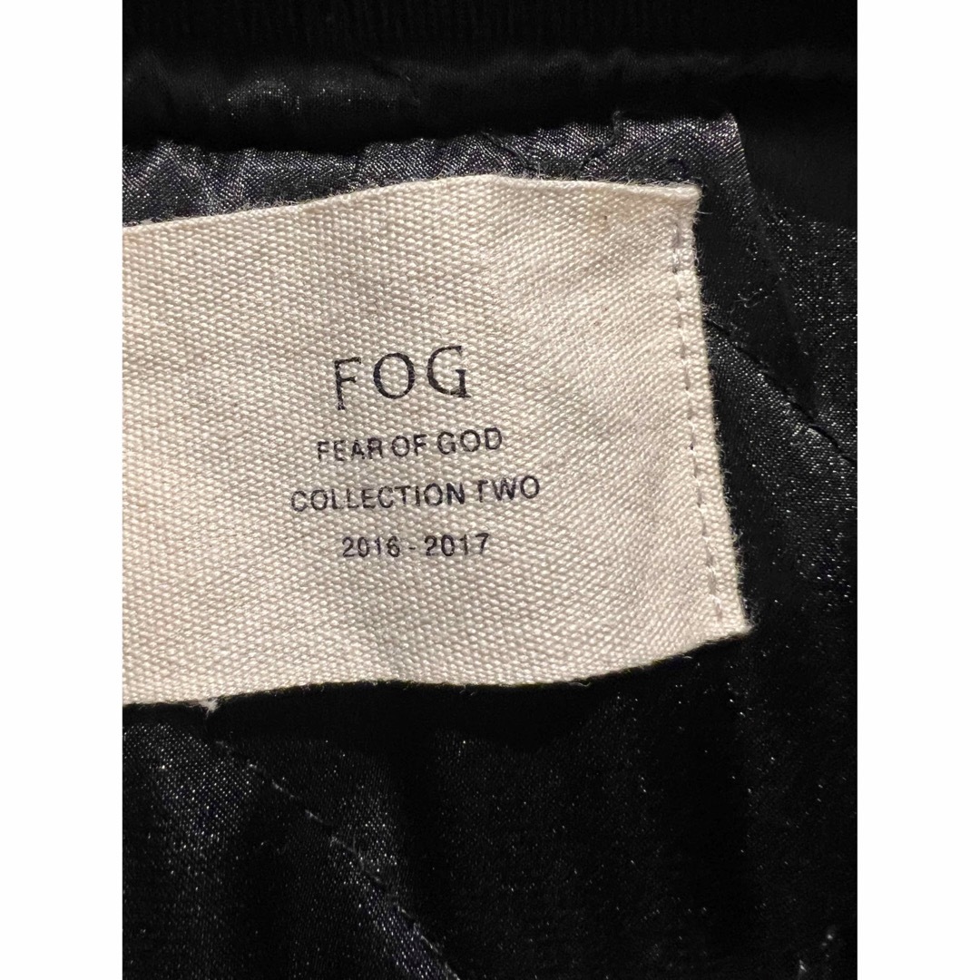 FOG fear of god ウール／レザーバーシティジャケット