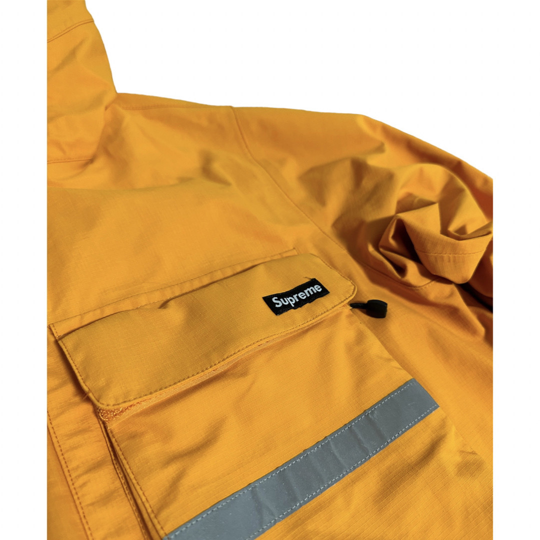 激レア Supreme ナイロンジャケット マンゴーオレンジ テック M