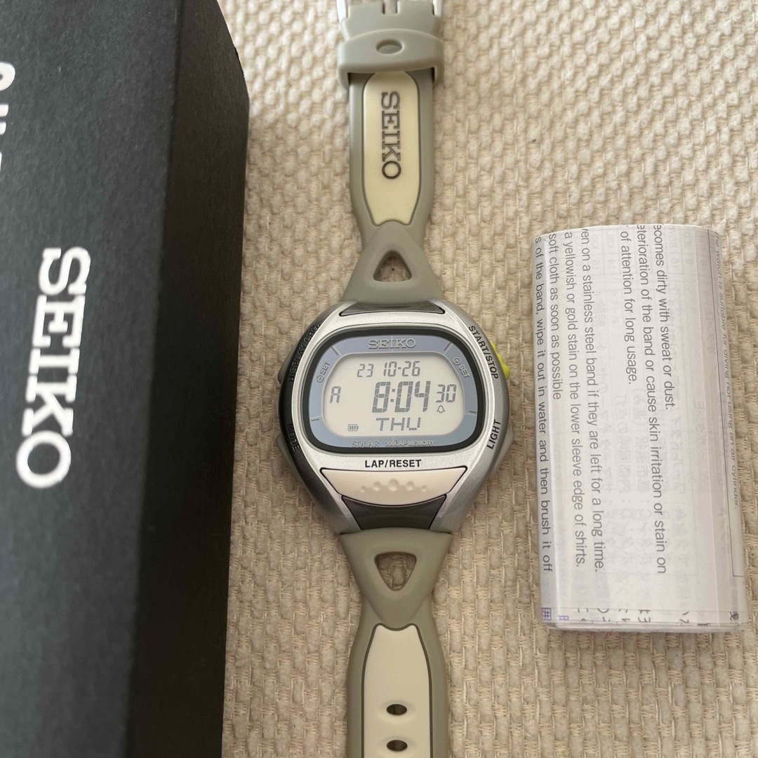 SEIKO SUPER RUNNERS SOLAR セイコー デジタル 腕時計