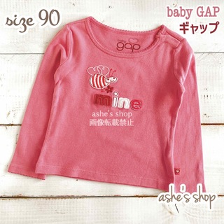 ベビーギャップ(babyGAP)の90サイズ【ベビーギャップ babyGAP】蜂の長袖カットソー/女の子Tシャツ(Tシャツ/カットソー)