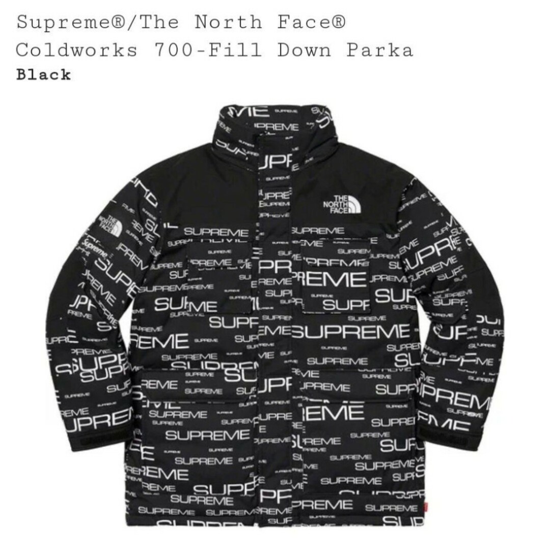 Supreme×TNF☆700-Fill Down Parkaシュプノース