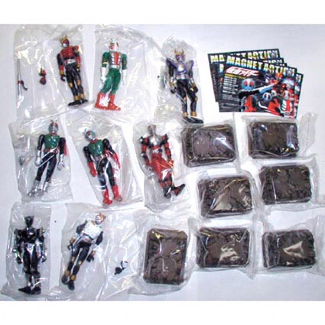 マグネット アクション 仮面ライダー/フル全14種・未開封の通販 マグネット アクション 仮面ライダー/フル全14種・未開封の通販