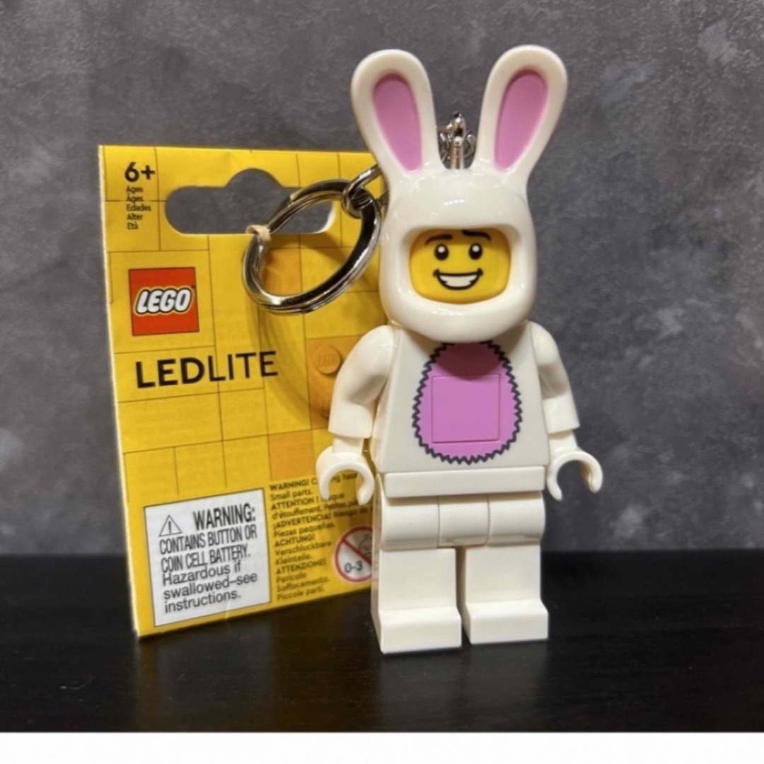 Lego レゴ キーリング LED ライト キーホルダー メンズのファッション小物(キーホルダー)の商品写真