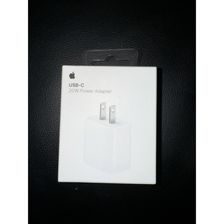 アップル(Apple)の新品未開封　Apple 20W USB-C電源アダプタ MHJA3AM/A(変圧器/アダプター)