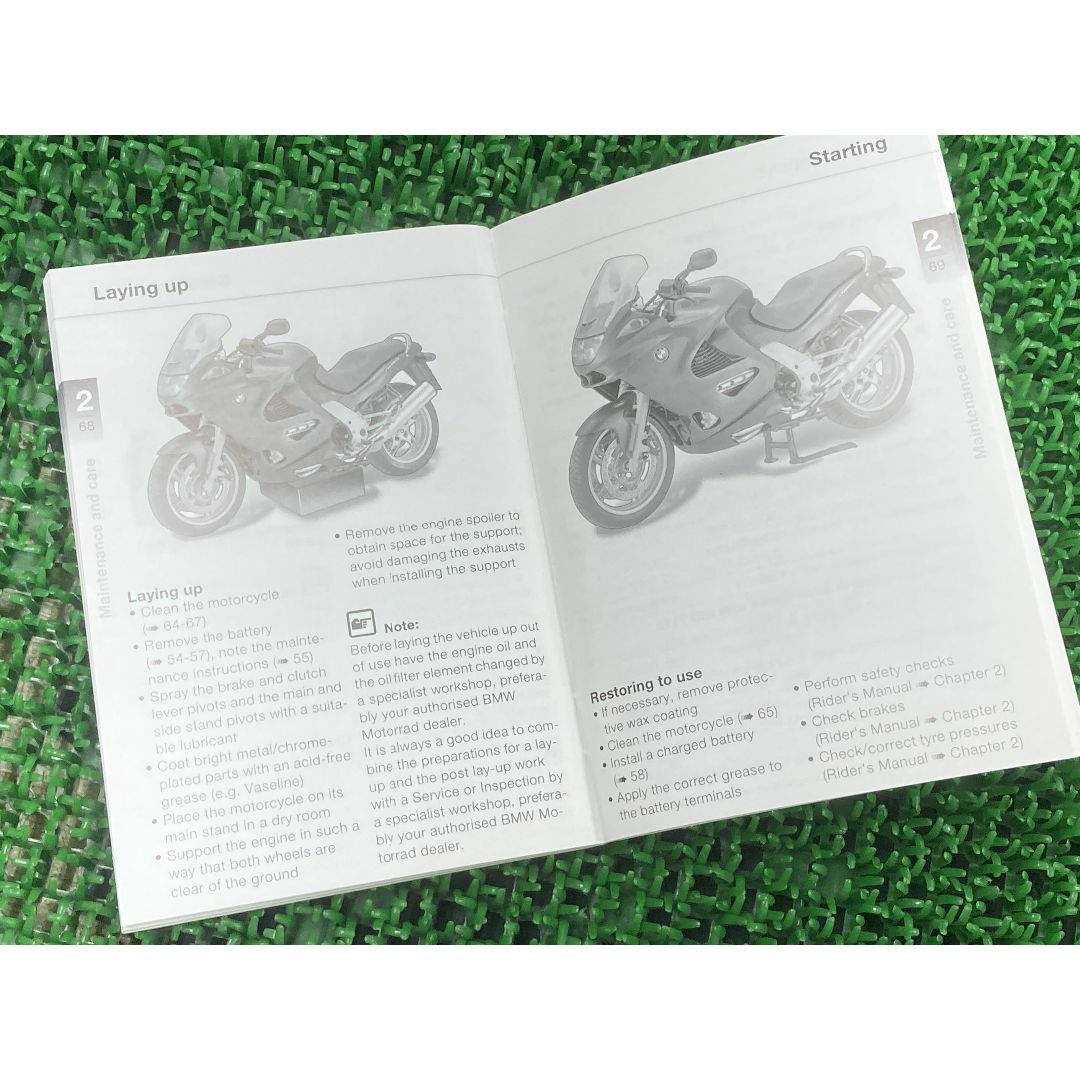 R1150R 取扱説明書 BMW 正規  バイク 整備書 テクニカルブックレット 日本語版 車検 整備情報:22286101