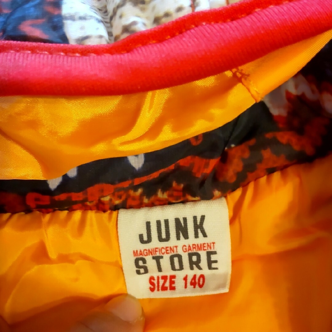 JUNK STORE(ジャンクストアー)のジャンクストア JUNK STORE ダウン コート アウター 140 キッズ/ベビー/マタニティのキッズ服女の子用(90cm~)(ジャケット/上着)の商品写真