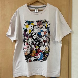 キューン(CUNE)のcune キューン　利益率Ｔシャツ　ホワイト　ユーズド　ＸＬ(Tシャツ/カットソー(半袖/袖なし))