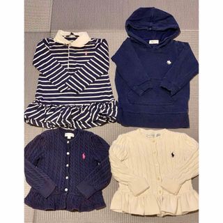 ポロラルフローレン(POLO RALPH LAUREN)のラルフローレン　POLO RALPH LAUREN  90㎝  女の子　子供服(カーディガン)