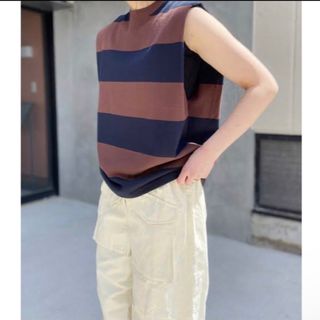 フィーニー(PHEENY)の新品 PHEENY heavy weight border no sleeve(Tシャツ(半袖/袖なし))