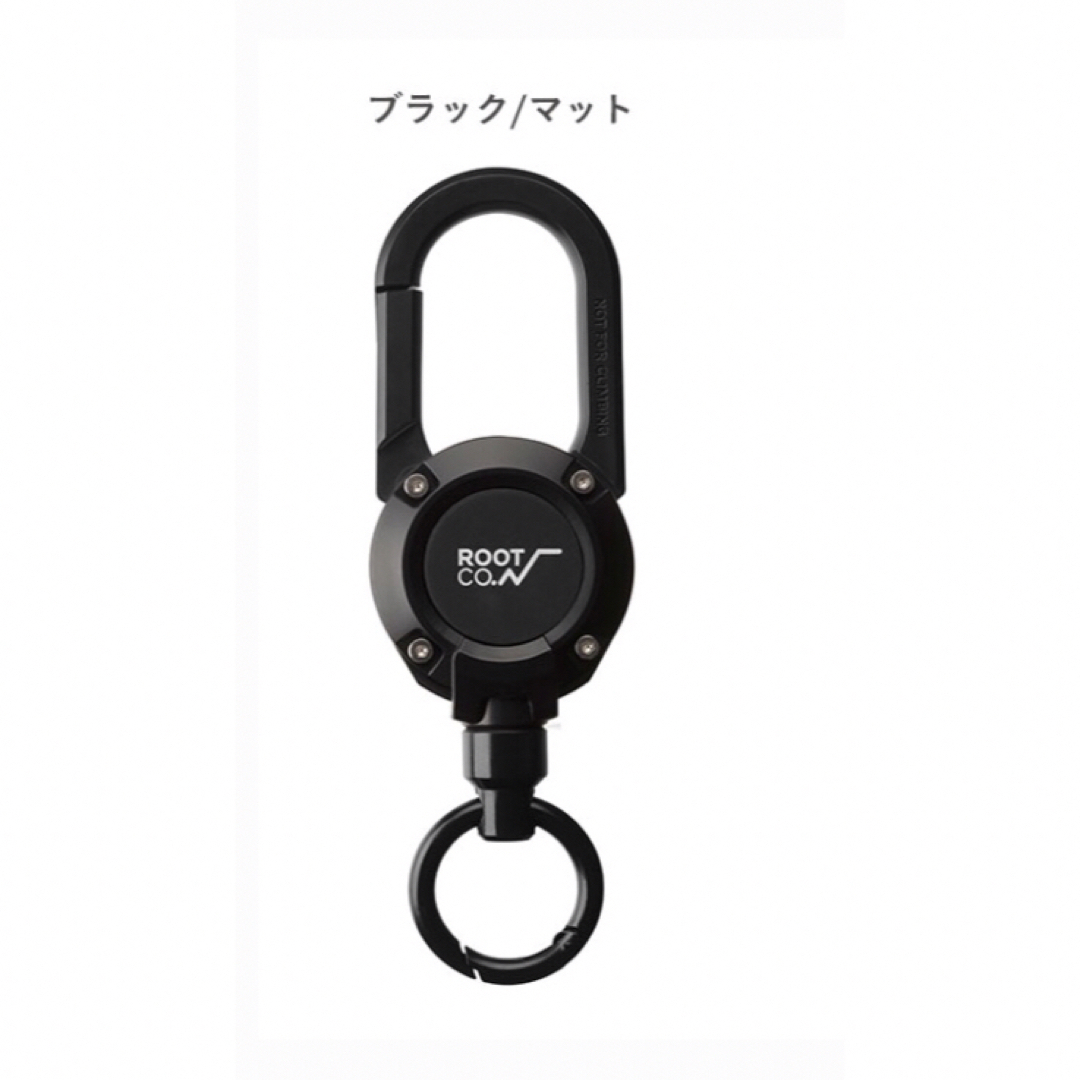 ROOT CO.(ルート)のROOT CO. GRAVITY MAGREEL 360 マグネット ブラック メンズのファッション小物(キーケース)の商品写真