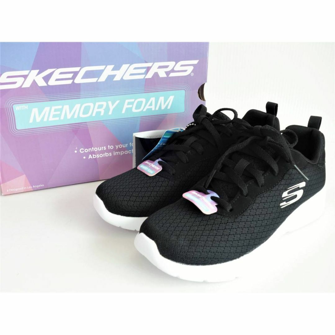 SKECHERS - 未使用 SKECHERS メッシュスニーカー 23.5cm ブラック