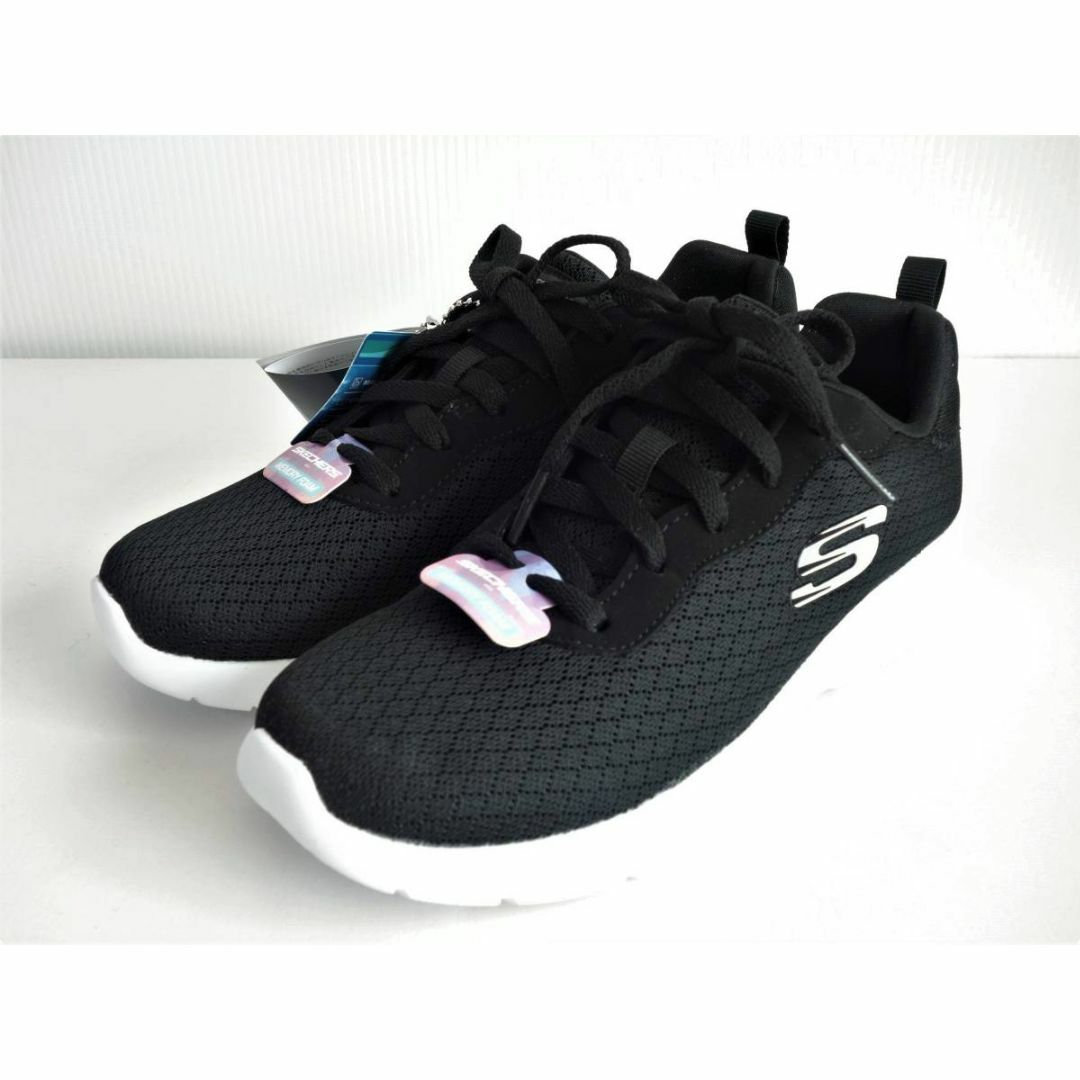 SKECHERS(スケッチャーズ)の未使用 SKECHERS メッシュスニーカー 23.5cm ブラック【0622】 レディースの靴/シューズ(スニーカー)の商品写真