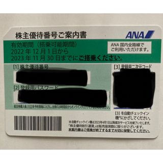 エーエヌエー(ゼンニッポンクウユ)(ANA(全日本空輸))のANA 株主優待券(その他)