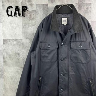 ギャップ(GAP)の美品 Gap waxed fatigue M65 ブルゾン ブラック M(ブルゾン)