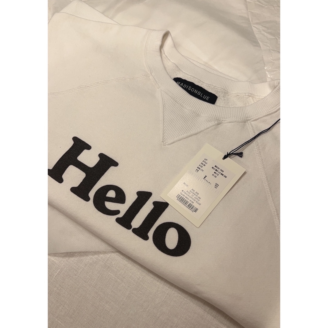 MADISONBLUE - 新品 マディソンブルーmadison blue hello MADISONBLUE - 新品 マディソンブルーmadison blue hello