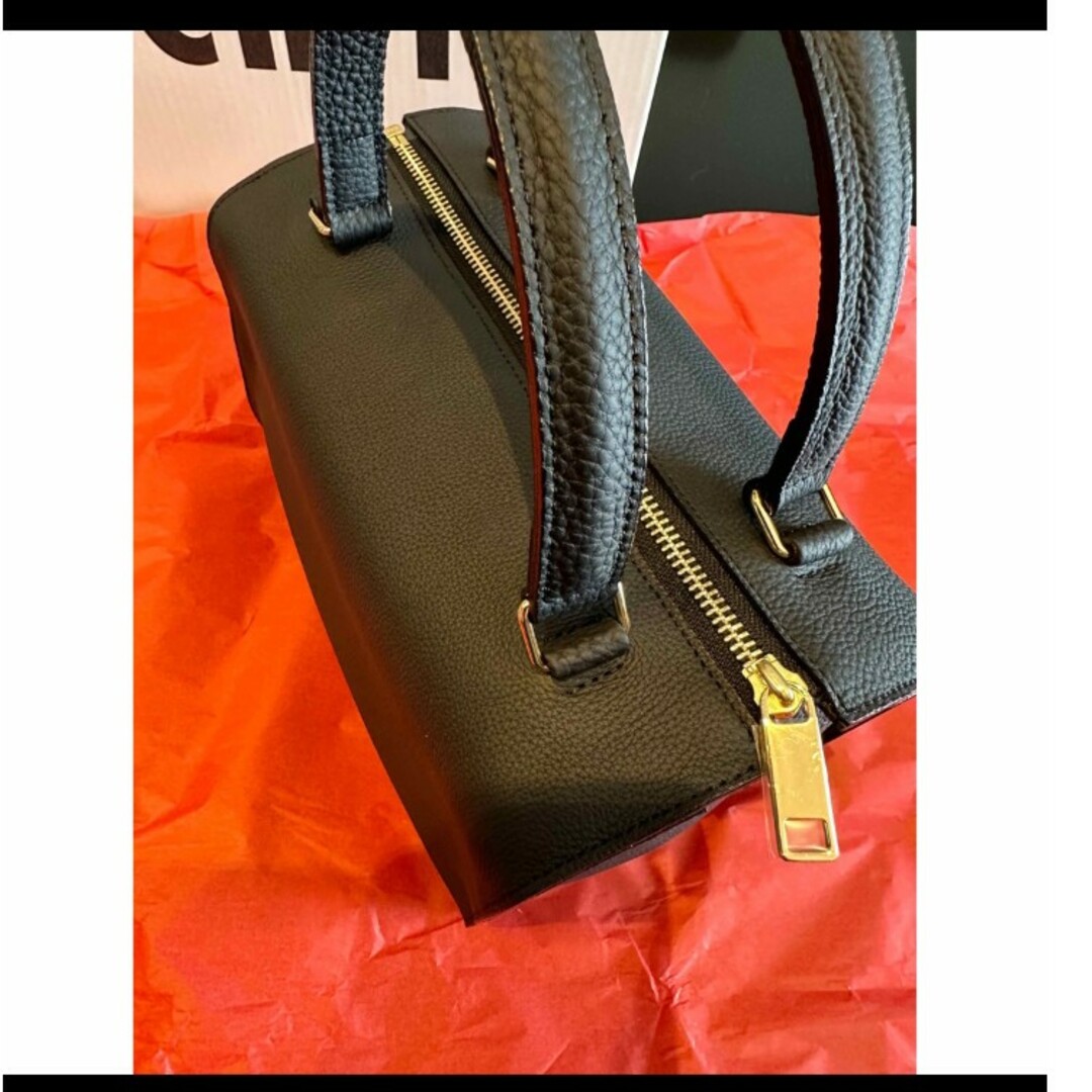 chiiiibag  ボストン　Black ゴールド金具