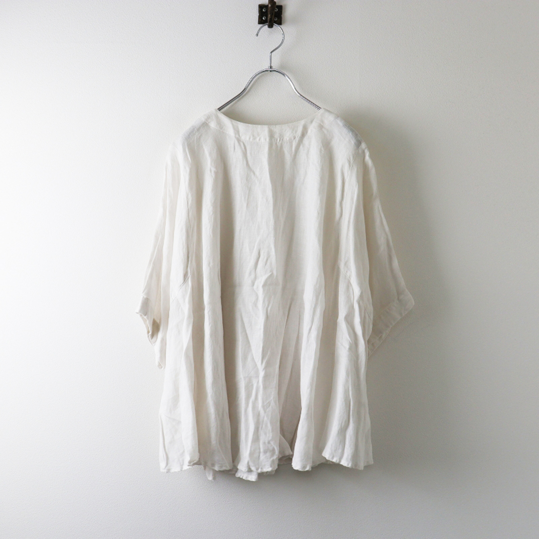 ネストローブ（nest robe）リネン フレアブラウス