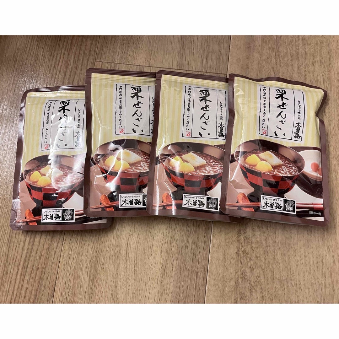 木曽路　栗ぜんざい 食品/飲料/酒の食品(菓子/デザート)の商品写真