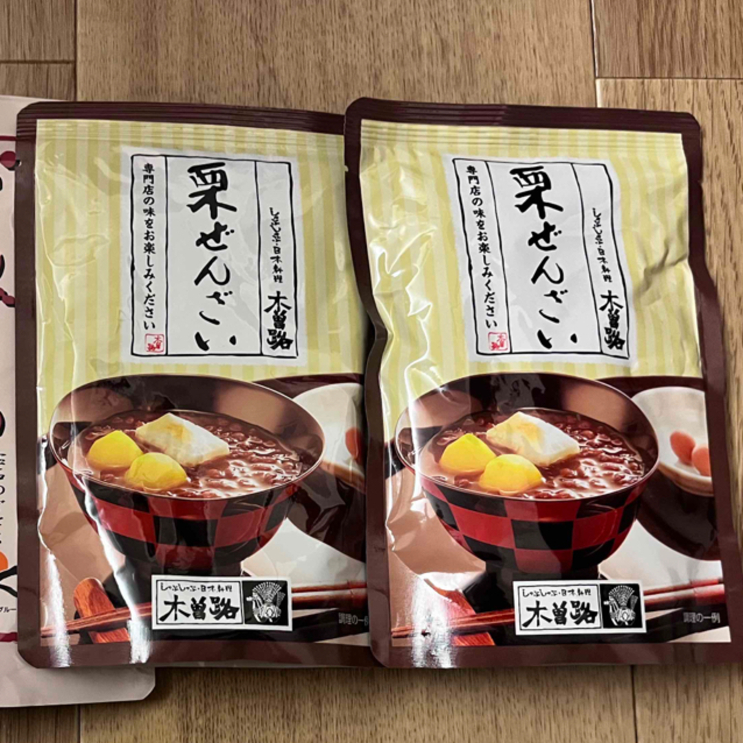 木曽路　栗ぜんざい 食品/飲料/酒の食品(菓子/デザート)の商品写真