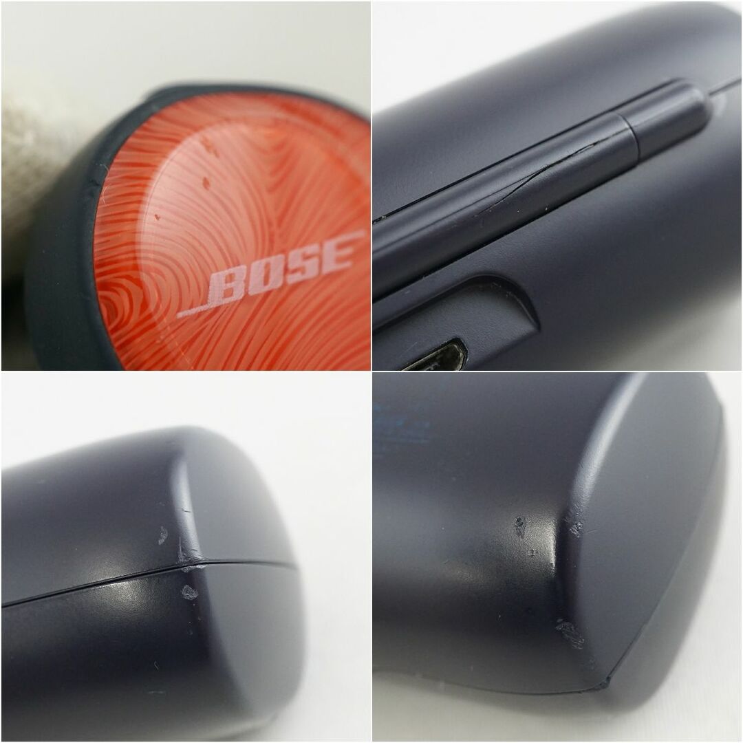 BOSE(ボーズ)のBOSE SoundSport Free Wireless Headphones 完全ワイヤレスイヤホン USED品 防滴 IPX4 マイク ブラッドオレンジ 完動品 V0422 スマホ/家電/カメラのオーディオ機器(ヘッドフォン/イヤフォン)の商品写真