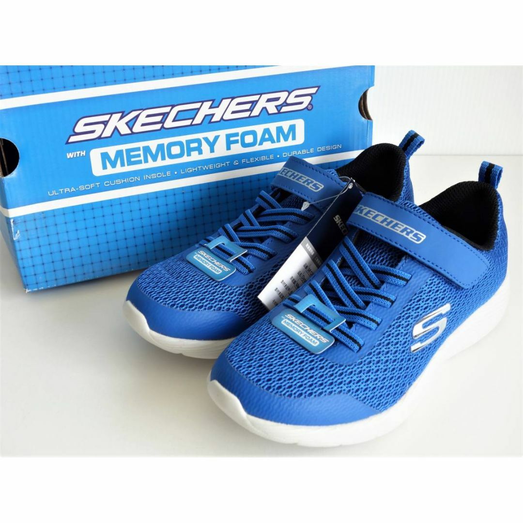 SKECHERS(スケッチャーズ)の訳あり SKECHERS スニーカー 左21.5cm 右21cm【0578】 キッズ/ベビー/マタニティのキッズ靴/シューズ(15cm~)(スニーカー)の商品写真