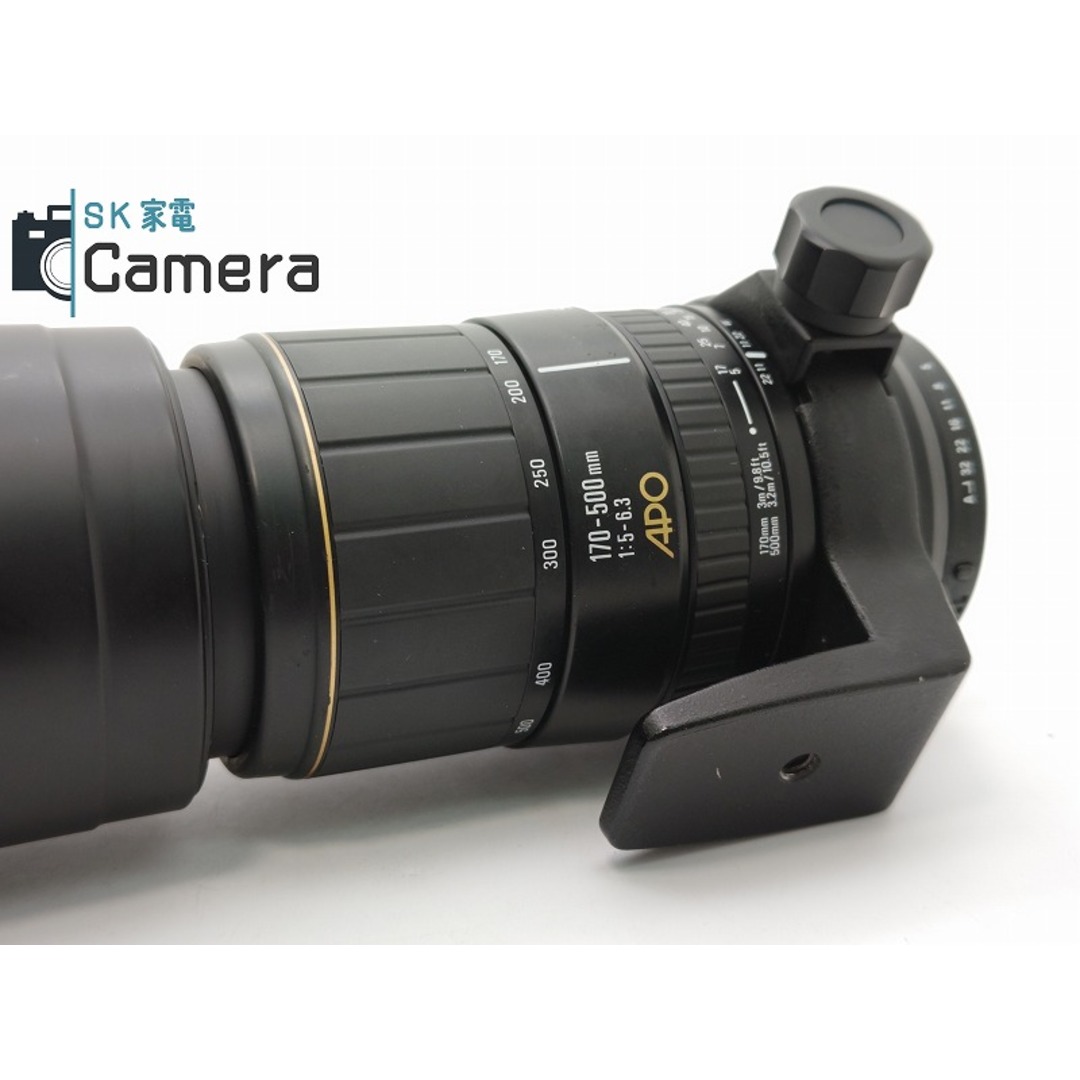 SIGMA APO 170-500mm F5-6.3 ペンタックス用 Kマウント シグマ AF不良