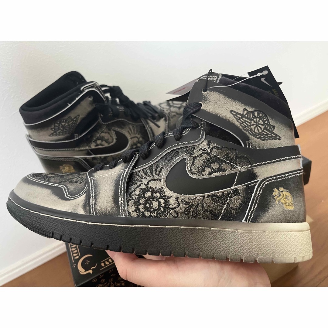 Jordan Brand（NIKE）(ジョーダン)のAIR JORDAN 1 ZOOM CMFT 2 DA DE MUERTOS メンズの靴/シューズ(スニーカー)の商品写真