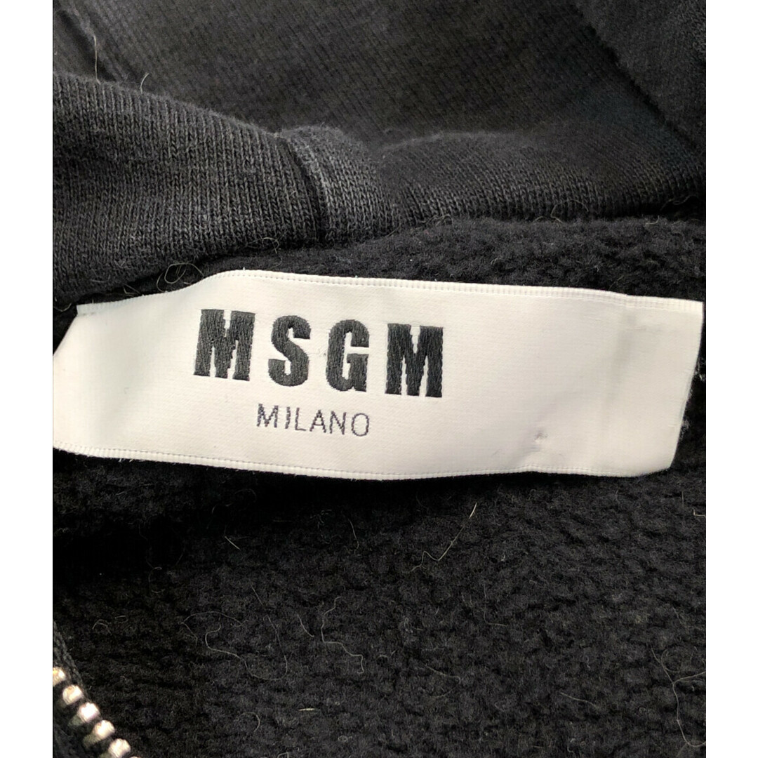 エムエスジーエム MSGM ジップアップパーカー メンズ XSエムエスジーエム付属品