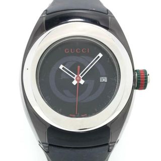 グッチ(Gucci)のグッチ 腕時計 シンク 137.3/YA137301(腕時計)