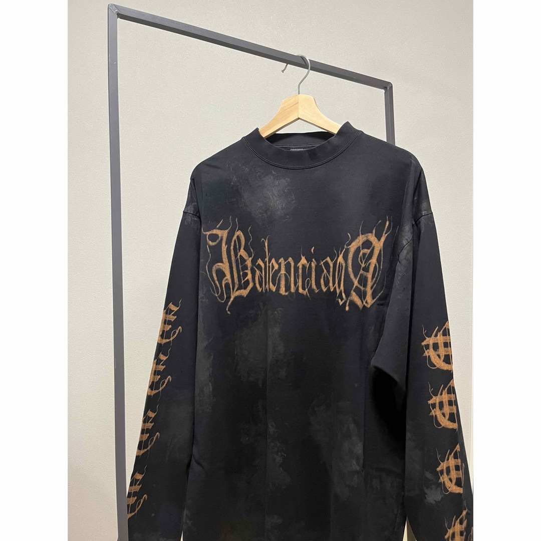 Balenciaga(バレンシアガ)のBalenciaga Long Sleeve Metal Oversize メンズのトップス(Tシャツ/カットソー(七分/長袖))の商品写真