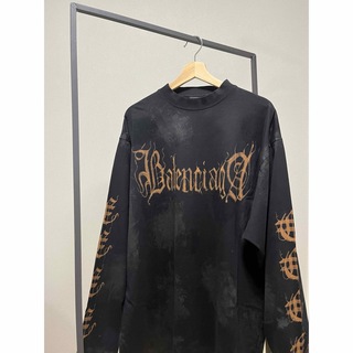 バレンシアガ(Balenciaga)のBalenciaga Long Sleeve Metal Oversize(Tシャツ/カットソー(七分/長袖))