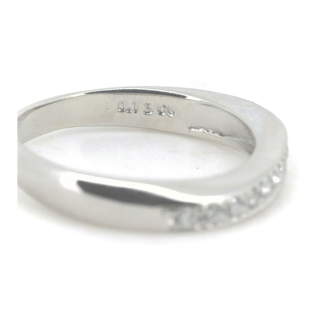 MIKIMOTO(ミキモト)の目立った傷や汚れなし ミキモト ダイヤモンド リング 指輪 10号 0.13ct PT950(プラチナ) レディースのアクセサリー(リング(指輪))の商品写真